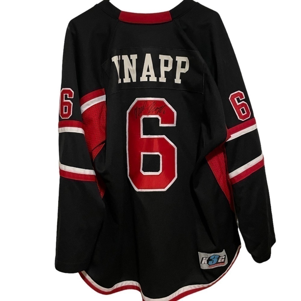 Autographed Central States Hockey Hawks Jersey Size XL - Picture 2 of 4